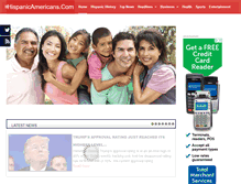 Tablet Screenshot of hispanicamericans.com